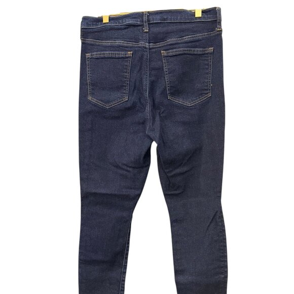 GAP High Waist Skinny Stretch Denim Ankle Jeans Sz 12 EUC - Picture 3 of 7